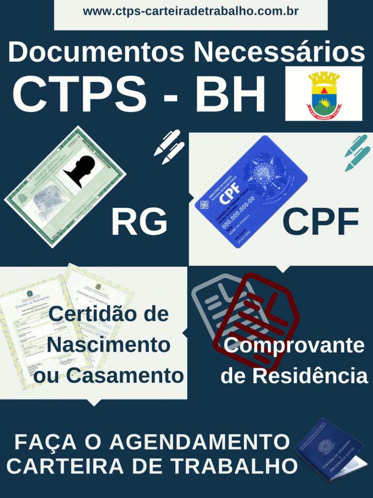 agendamento carteira de trabalho bh