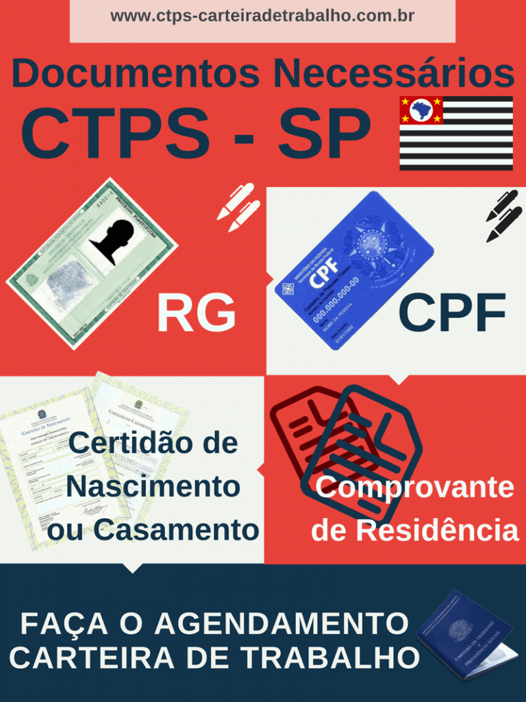 agendamento carteira de trabalho sp