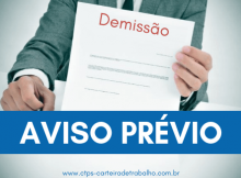 Aviso Prévio