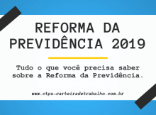 Reforma da Previdência 2019